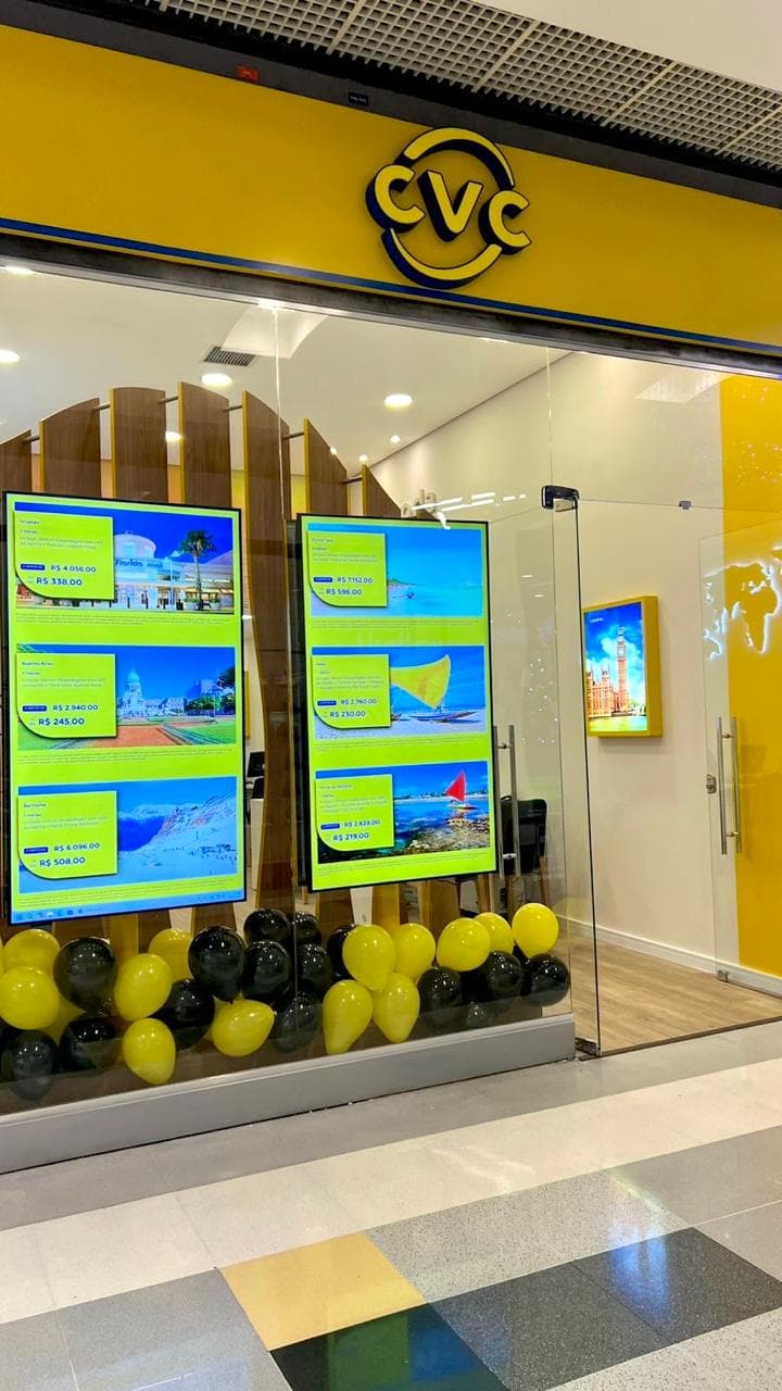 Logo da loja cvc