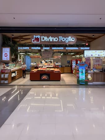 Imagem de interna da loja divino fogão