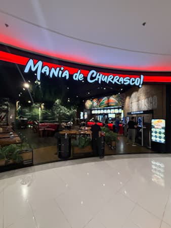 Logo da loja mania de churrasco