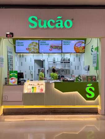 Imagem de interna da loja sucão