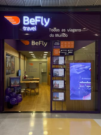 Imagem de interna da loja befly