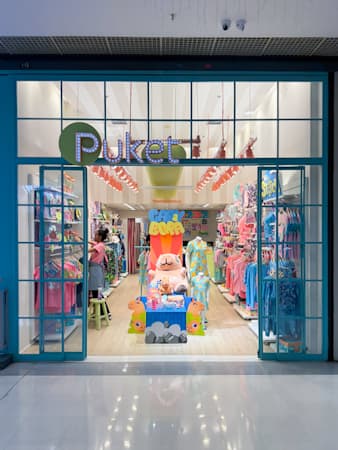 Imagem de interna da loja puket