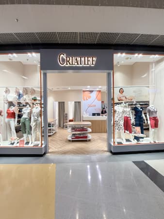 Imagem de interna da loja criatiff