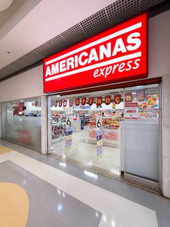 Imagem de interna da loja americanas express