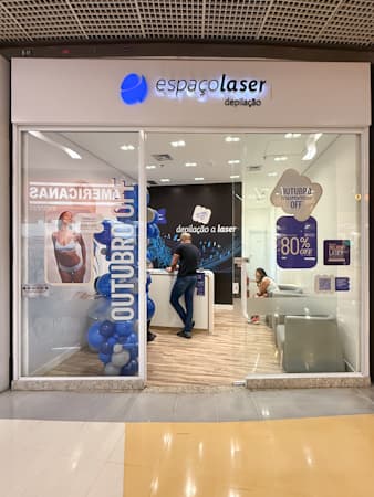 Logo da loja espaço laser