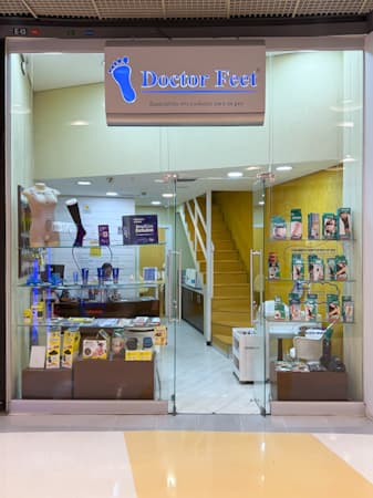 Imagem de interna da loja doctor feet