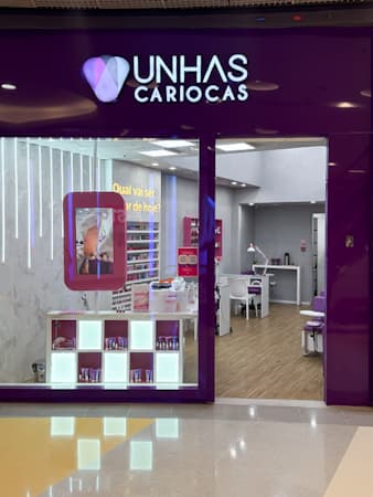 Imagem de interna da loja unhas cariocas