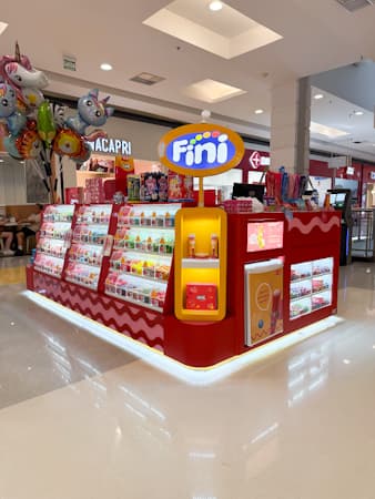 Imagem de interna da loja fini