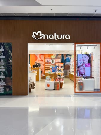 Imagem de interna da loja natura