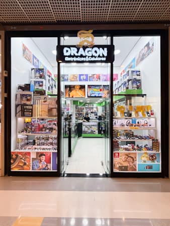 Imagem de interna da loja dragon eletrônicos & celulares