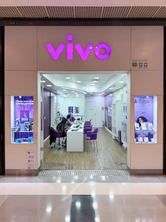 Imagem de interna da loja vivo