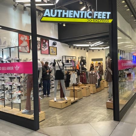 Logo da loja authentic feet  