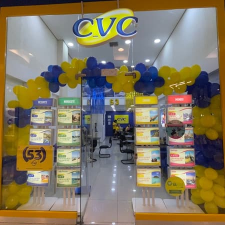 Logo da loja cvc  