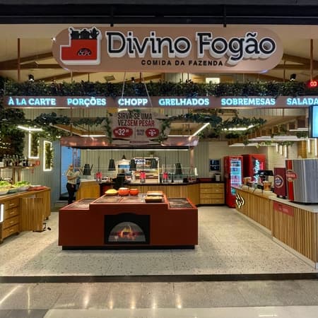 Logo da loja divino fogão  