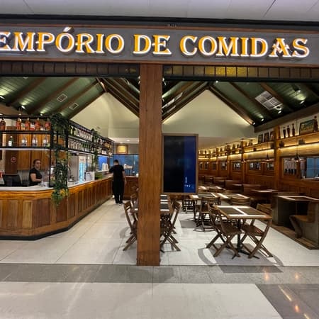 Logo da loja empório de comidas  