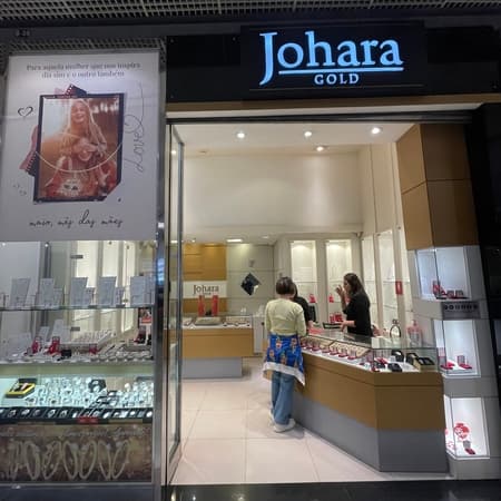 Logo da loja johara gold  