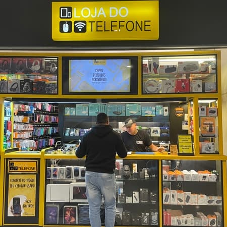 Logo da loja loja do telefone  