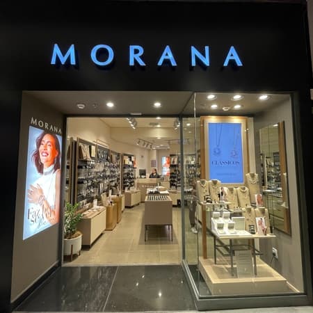 Imagem de interna da loja morana  