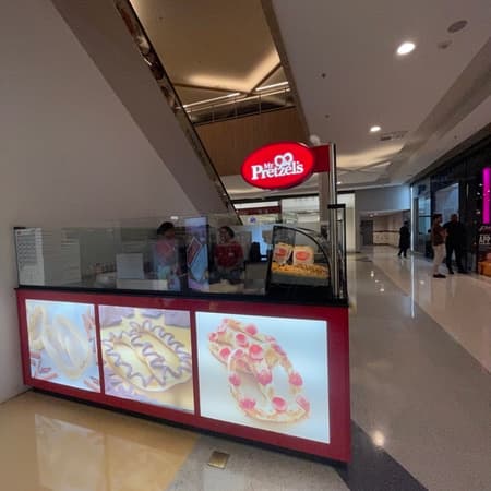 Logo da loja mr pretzel  