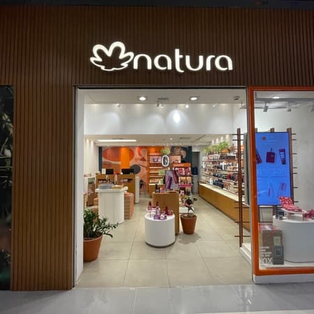 Logo da loja natura  