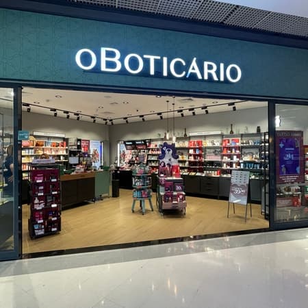 Logo da loja o boticário  