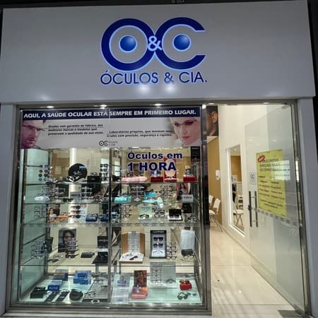 Logo da loja oculos e cia  