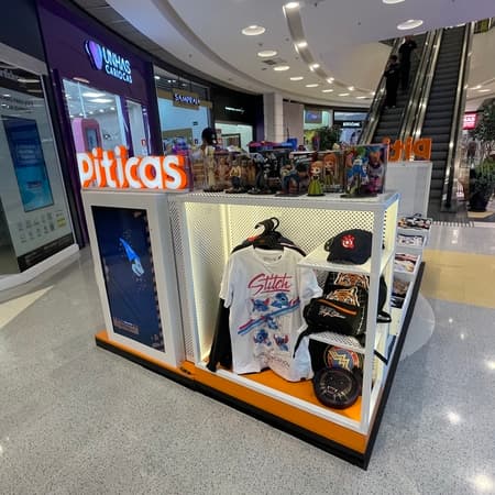 Imagem de interna da loja piticas  