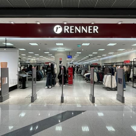 Logo da loja renner  