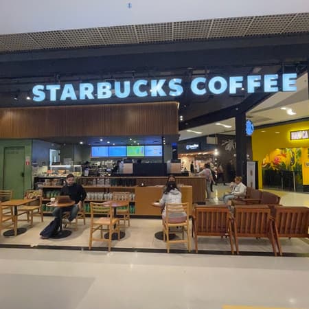 Logo da loja starbucks  