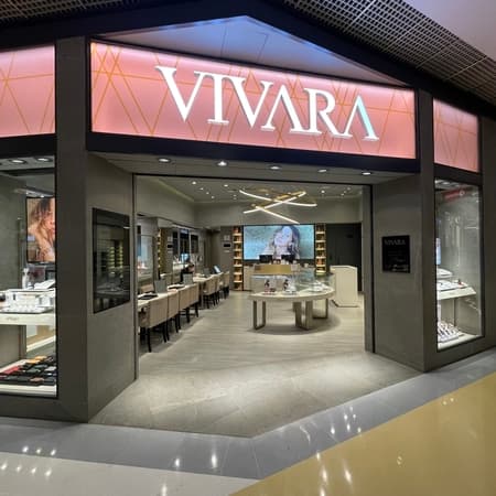 Logo da loja vivara  