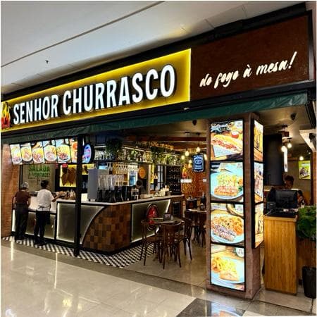 Logo da loja senhor churrasco