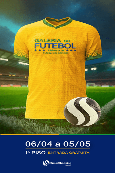 Banner do evento Galeria do Futebol