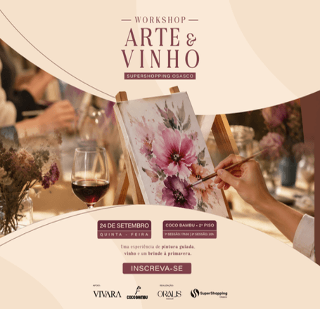 Workshop Arte & Vinho