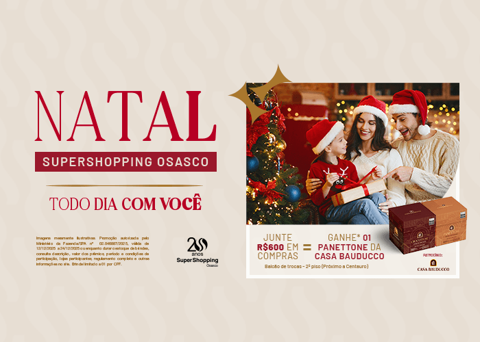 Banner do evento Campanha de Natal Compre e Ganhe