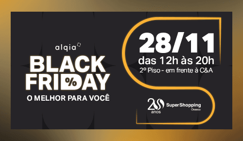 Banner do evento Black Friday 2025